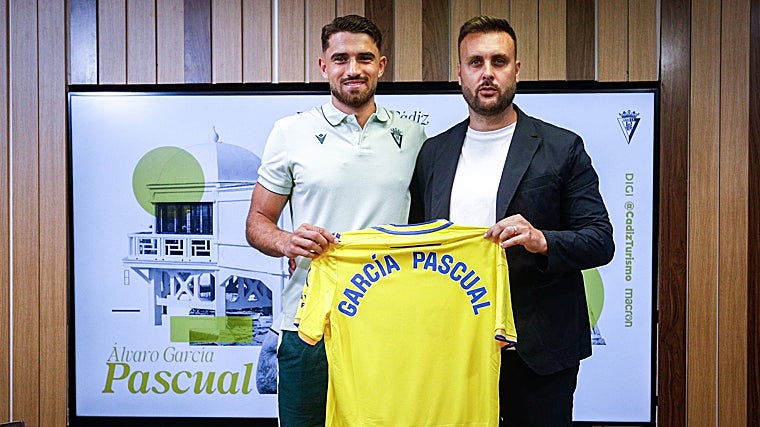 Juan Cala junto a Álvaro García Pascual.