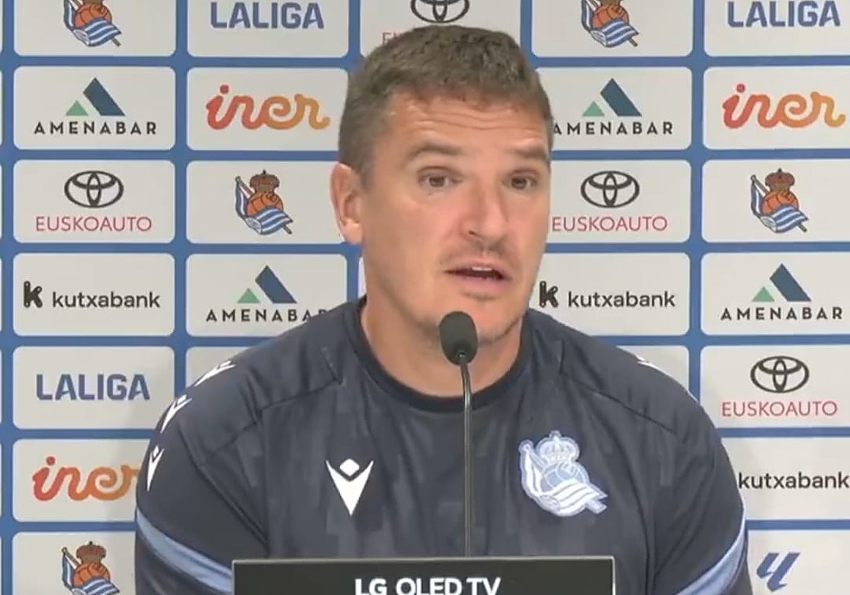 Ion Ansotegi, en rueda de prensa