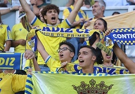 Entradas a 20 euros para los seguidores del Cádiz CF en la visita a Las Palmas