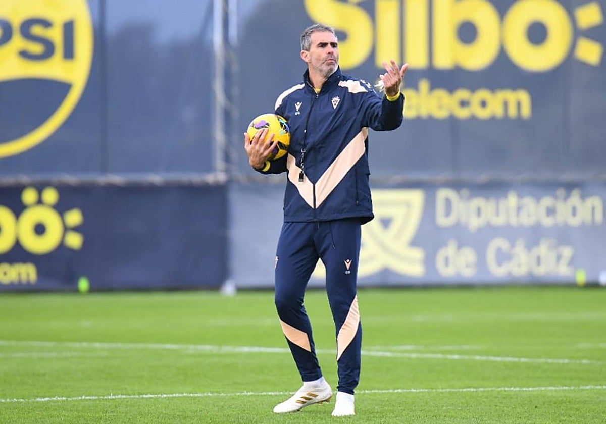 Gaikza Garitano, en un entrenamiento