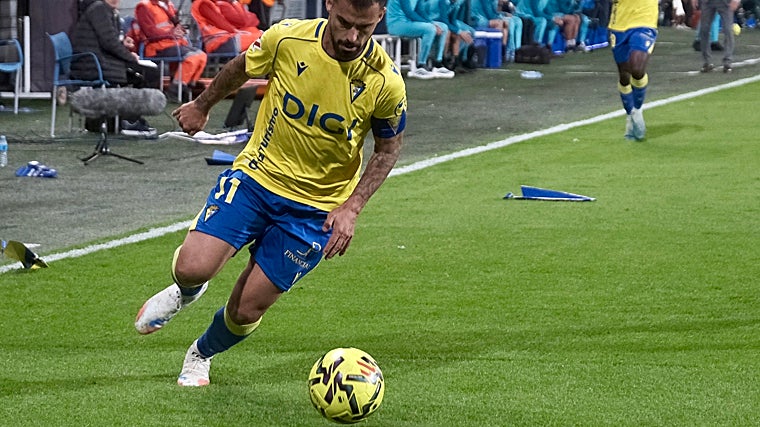 Suso es el capitán del Cádiz CF.
