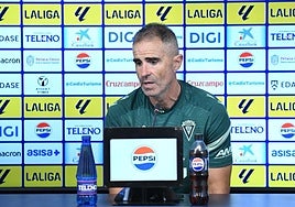 Garitano: «Jugamos contra uno de los mejores equipos de la categoría»