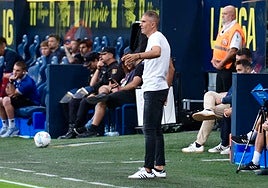 Gaizka Garitano, entrenador del Cádiz CF.