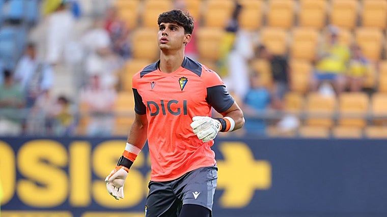 El guardameta vallisoletano Fer Pérez.