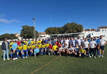 Imagen del V Partido Benéfico 'Ningún niñ@ sin juguetes' celebrado en Medina Sidonia.
