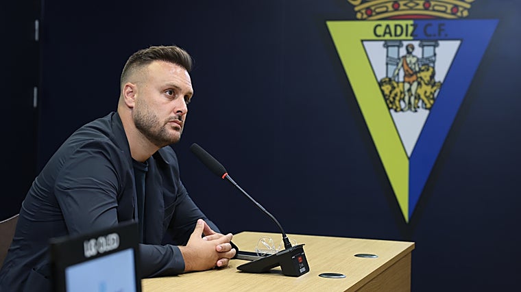 Juan Cala, director deportivo del Cádiz CF.