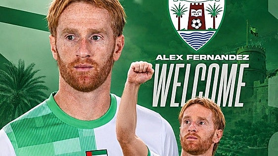 Álex, de emblema del Cádiz CF a jugar en los Emiratos Árabes Unidos
