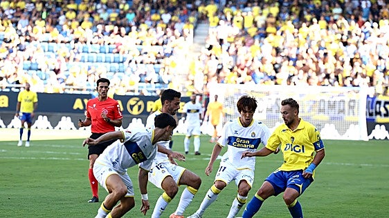 Cádiz C.F- Las Palmas, la crónica: En tierra de nadie (0-1)