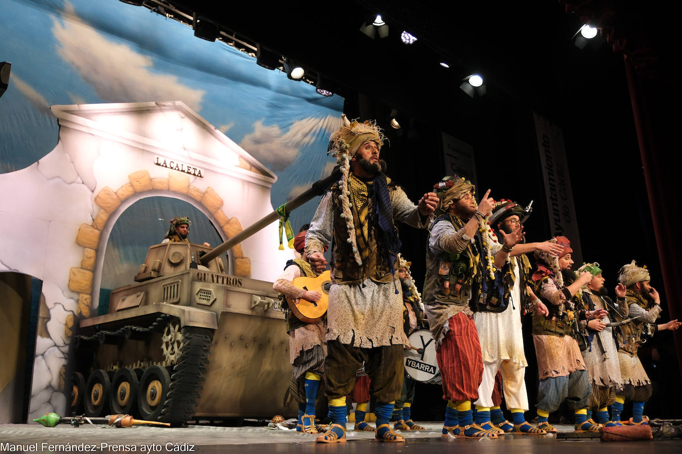 Fotos: Chirigota &#039;Frente talibán de la república irreverente de kadikadist&#039;