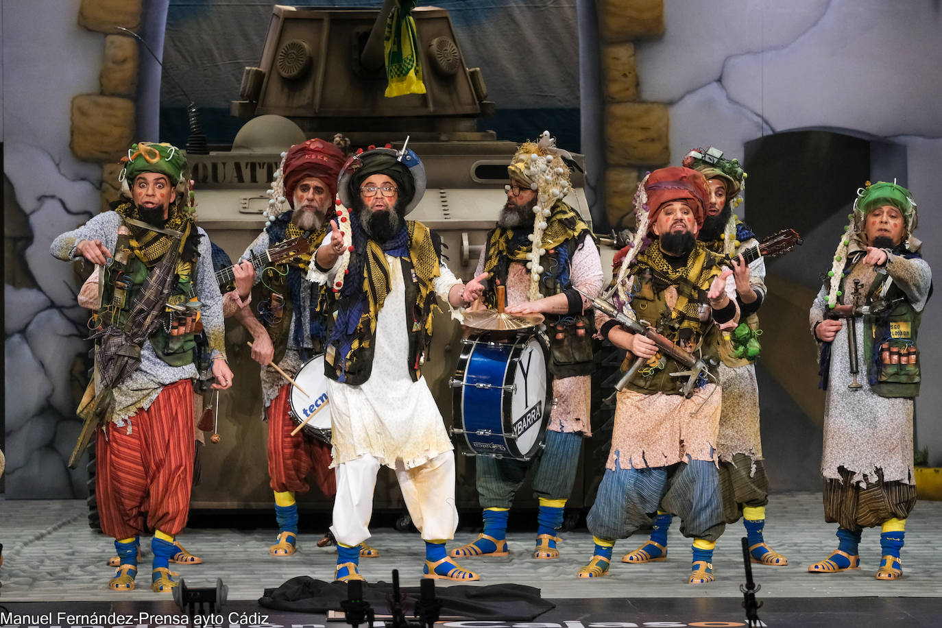 Fotos: Chirigota &#039;Frente talibán de la república irreverente de kadikadist&#039;