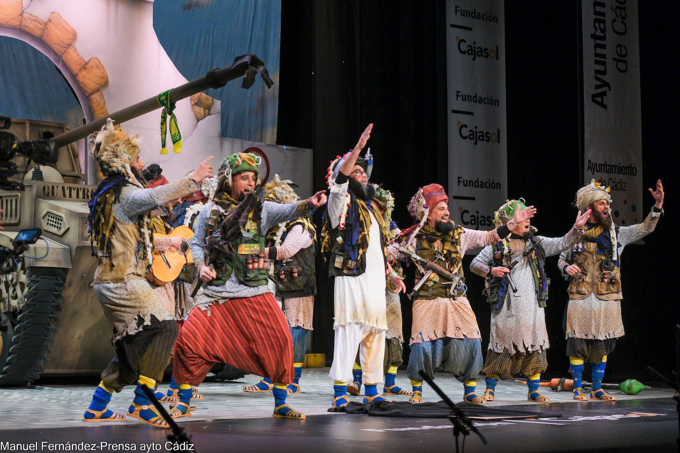 Fotos: Chirigota &#039;Frente talibán de la república irreverente de kadikadist&#039;