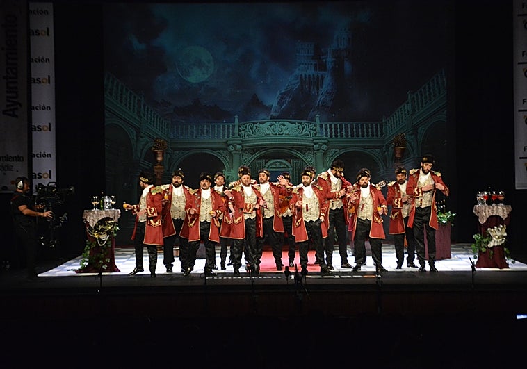 Los borracheras: Y 'na' más que vino, 'na' más que vino, 'na' más que vino