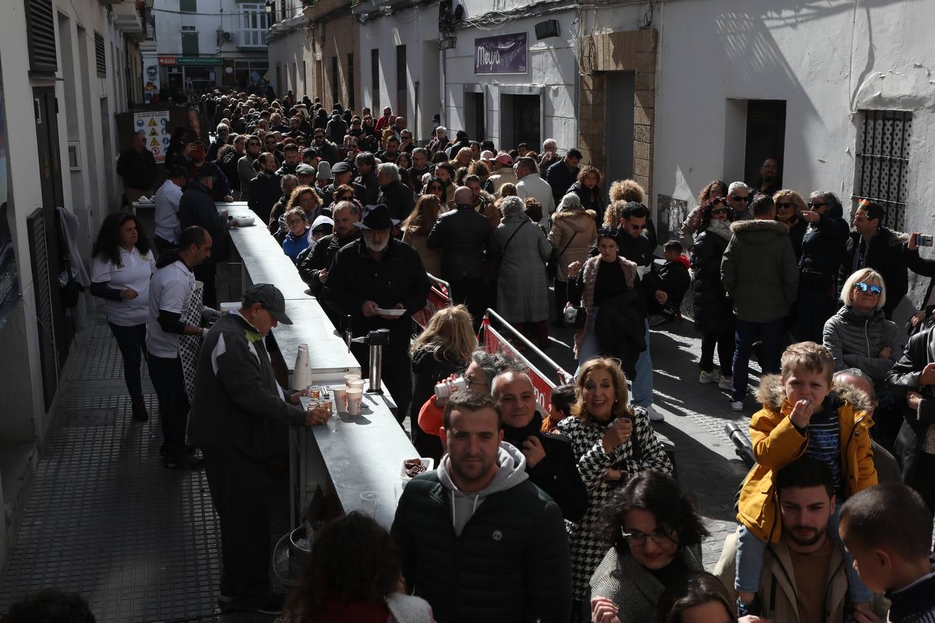 Fotos: Erizada contra viento y marea