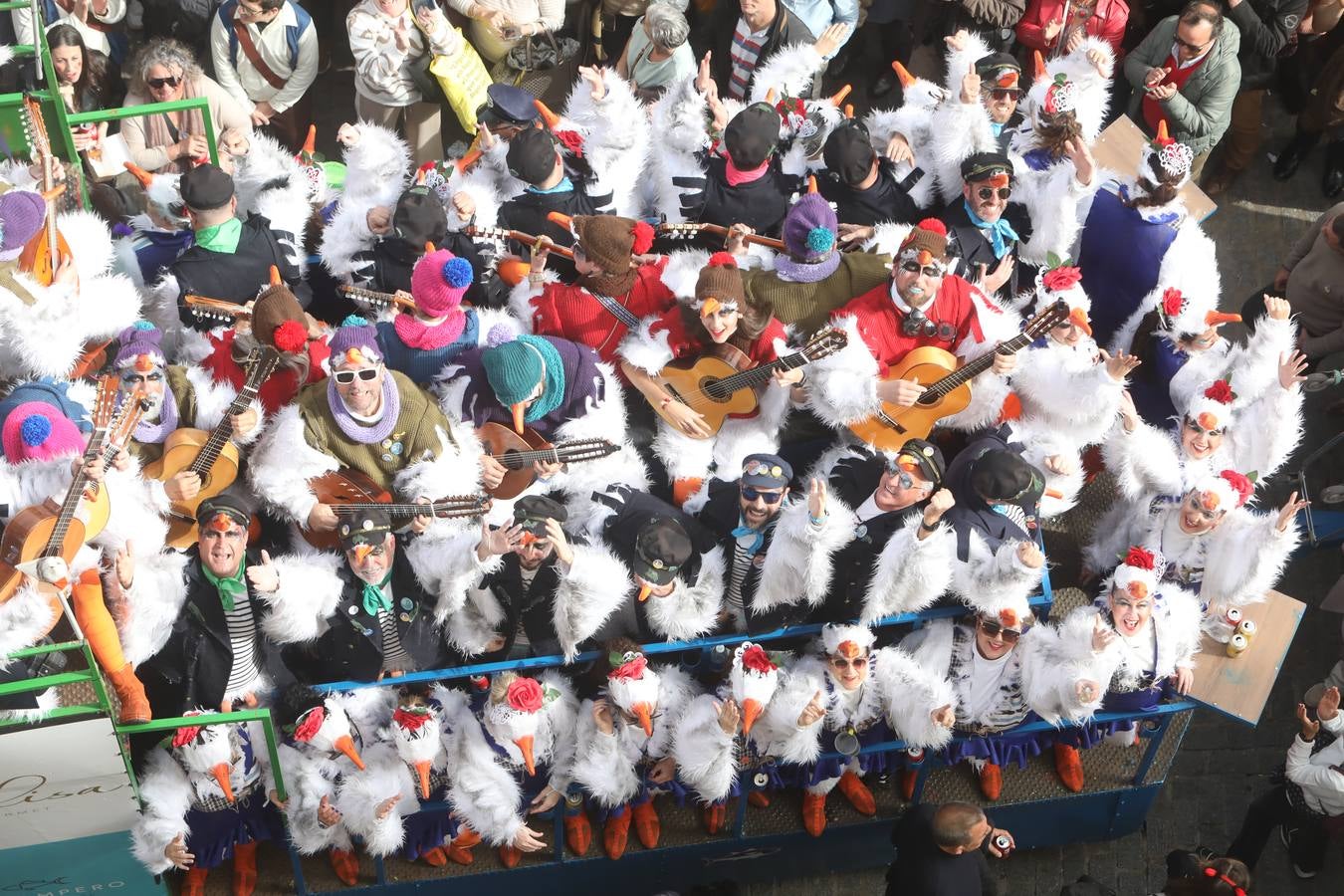 Fotos: el domingo de coros en imágenes; Cádiz sigue de Carnaval