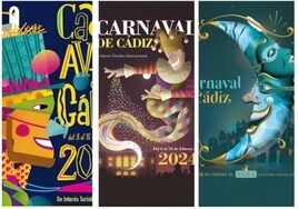 Encuesta: ¿Cuál es tu cartel favorito para el Carnaval de Cádiz 2024? Vota por tu preferido en La Voz de Cádiz