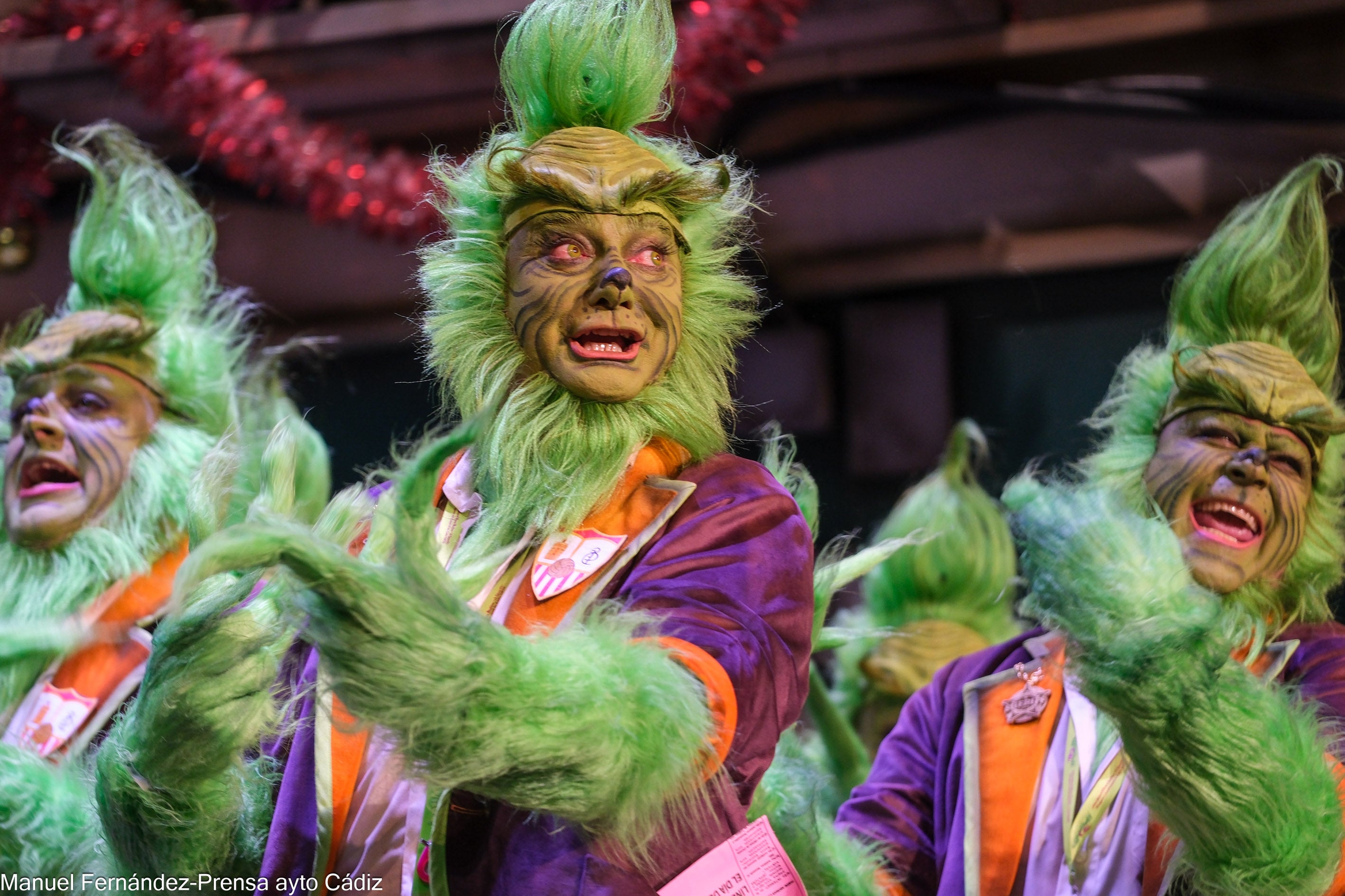 Fotos: El Sheriff presenta &#039;El Grinch de Cai&#039; en el Falla