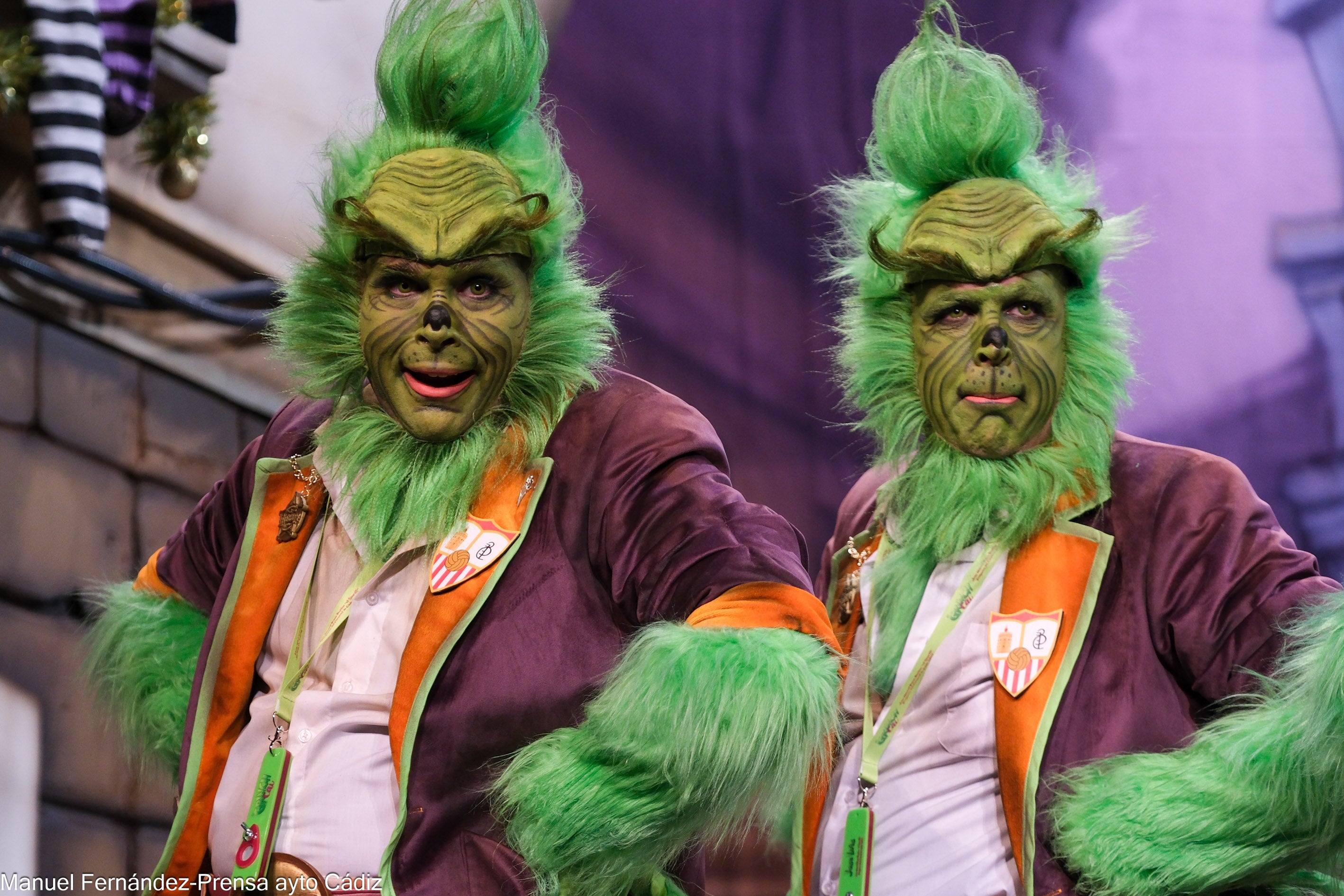 Fotos: El Sheriff presenta &#039;El Grinch de Cai&#039; en el Falla