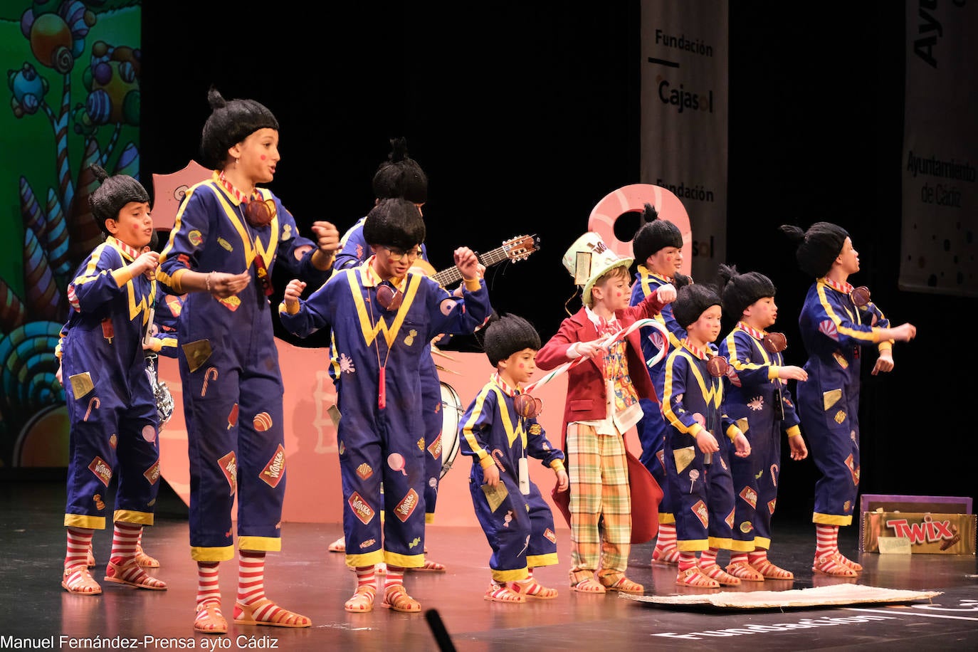 FOTOS: La cantera del Carnaval. Primera semifinal de infantiles 2024