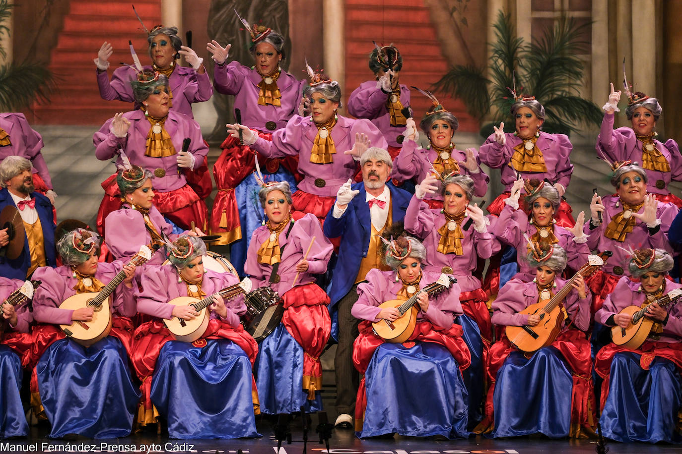 FOTOS: Coro &#039;La dama de Cádiz&#039; en el COAC 2024, Carnaval de Cádiz