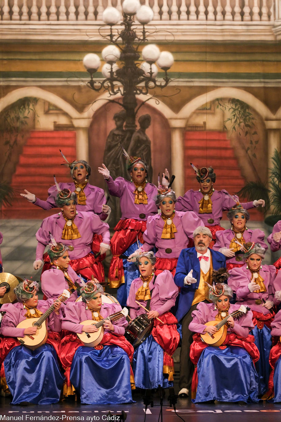 FOTOS: Coro &#039;La dama de Cádiz&#039; en el COAC 2024, Carnaval de Cádiz