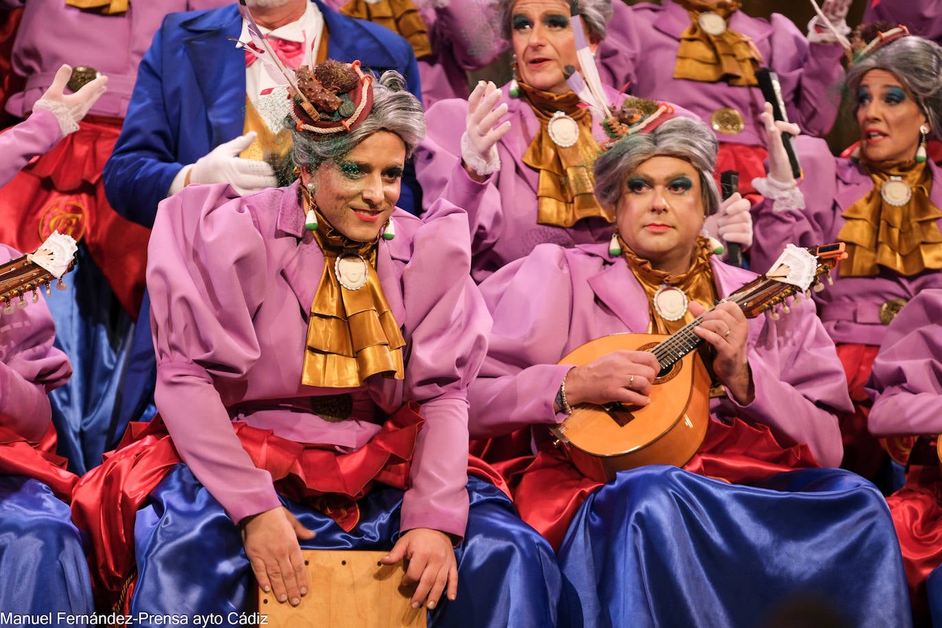 FOTOS: Coro &#039;La dama de Cádiz&#039; en el COAC 2024, Carnaval de Cádiz