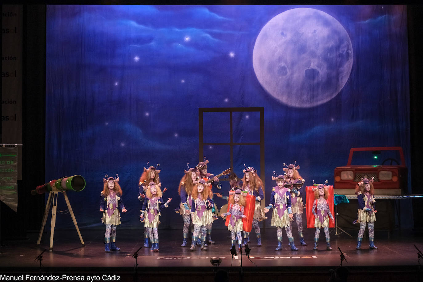 FOTOS: La cantera del Carnaval. Primera semifinal de infantiles 2024