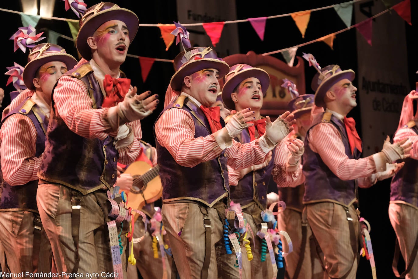 FOTOS: Comparsa &#039;Los taquilleros&#039; en el COAC 2024, Carnaval de Cádiz