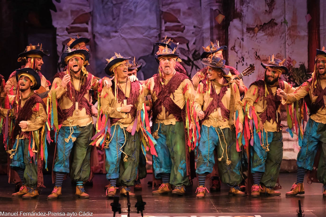 FOTOS: Comparsa &#039;Los despojaos&#039; en el COAC 2024, Carnaval de Cádiz