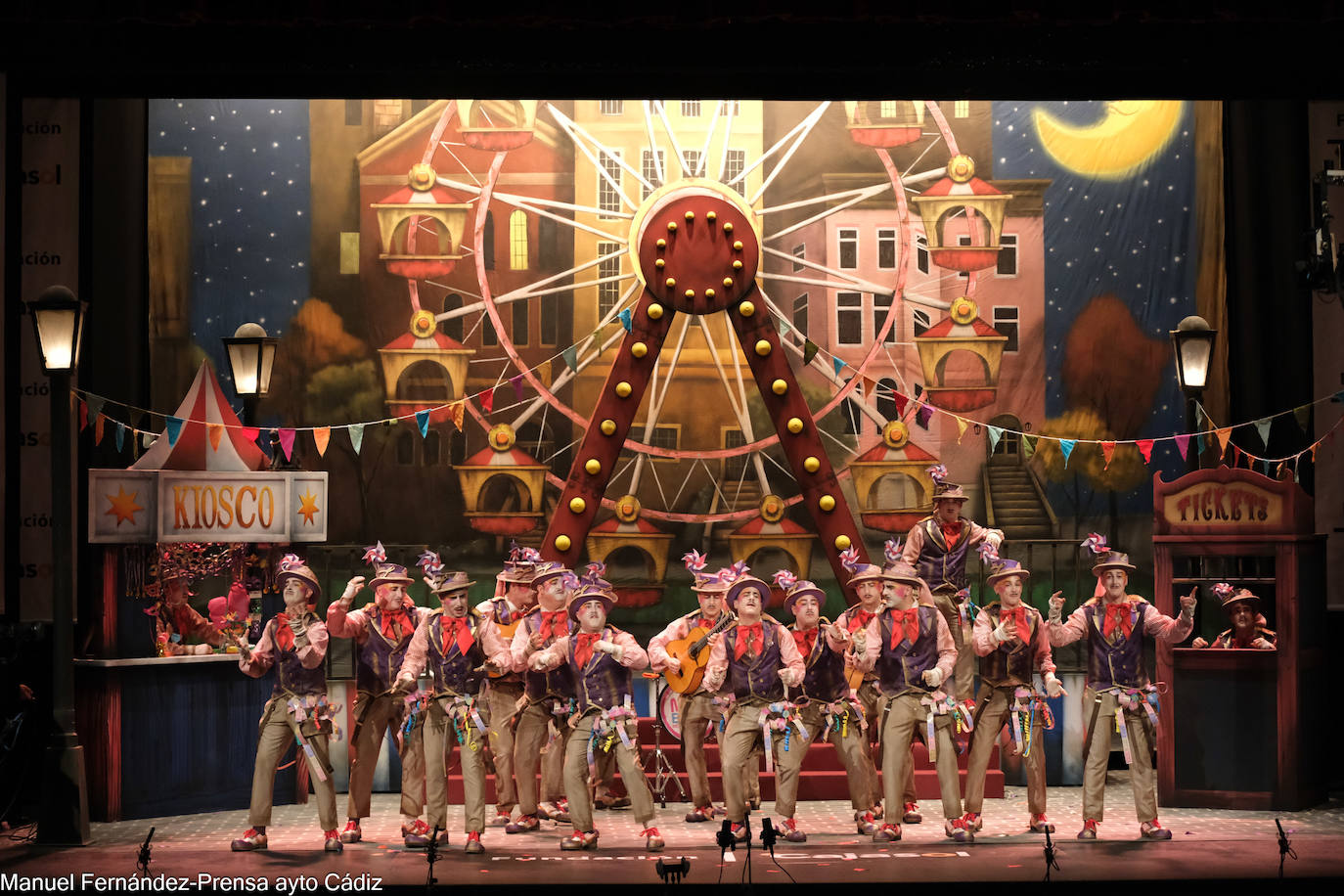 FOTOS: Comparsa &#039;Los taquilleros&#039; en el COAC 2024, Carnaval de Cádiz