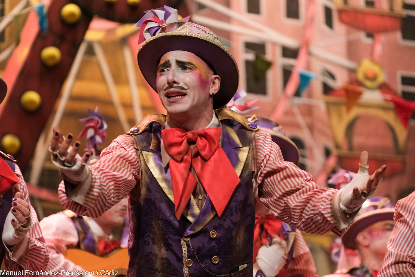 FOTOS: Comparsa &#039;Los taquilleros&#039; en el COAC 2024, Carnaval de Cádiz