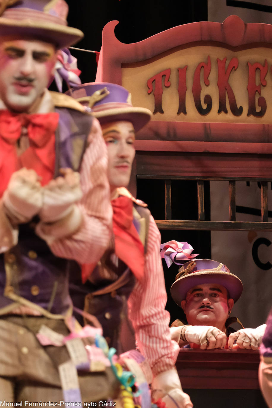 FOTOS: Comparsa &#039;Los taquilleros&#039; en el COAC 2024, Carnaval de Cádiz