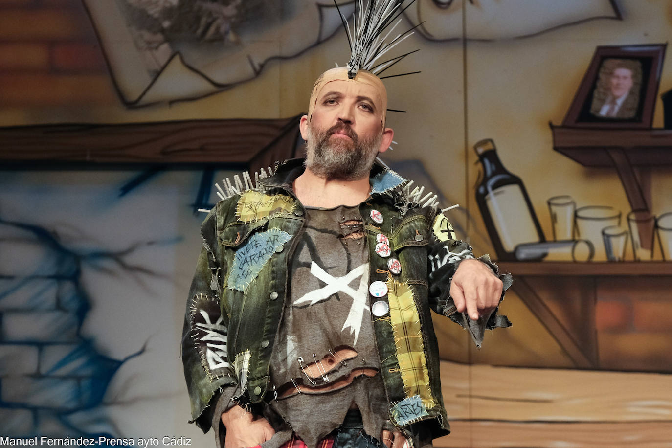 FOTOS: Cuarteto &#039;Punk y circo, la lucha continúa&#039; en el COAC 2024, Carnaval de Cádiz