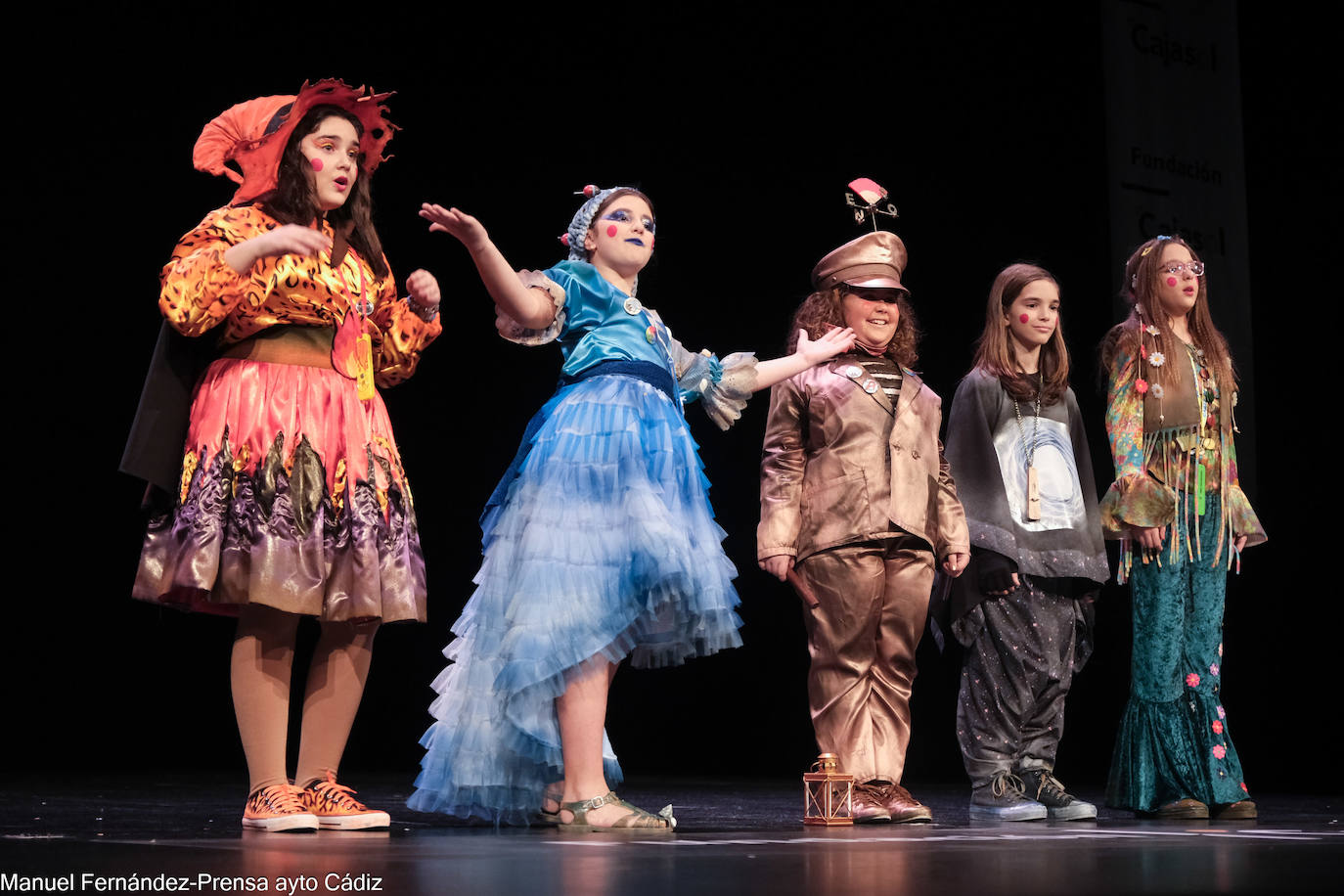 FOTOS: La cantera del Carnaval. Primera semifinal de infantiles 2024