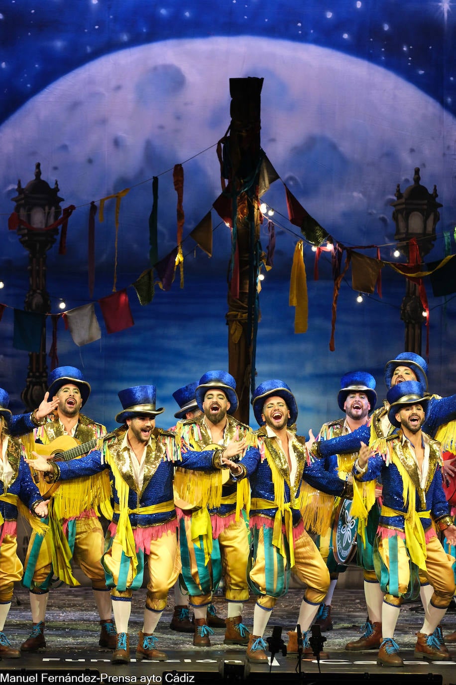 FOTOS: Comparsa &#039;La fiesta&#039;en el COAC 2024, Carnaval de Cádiz