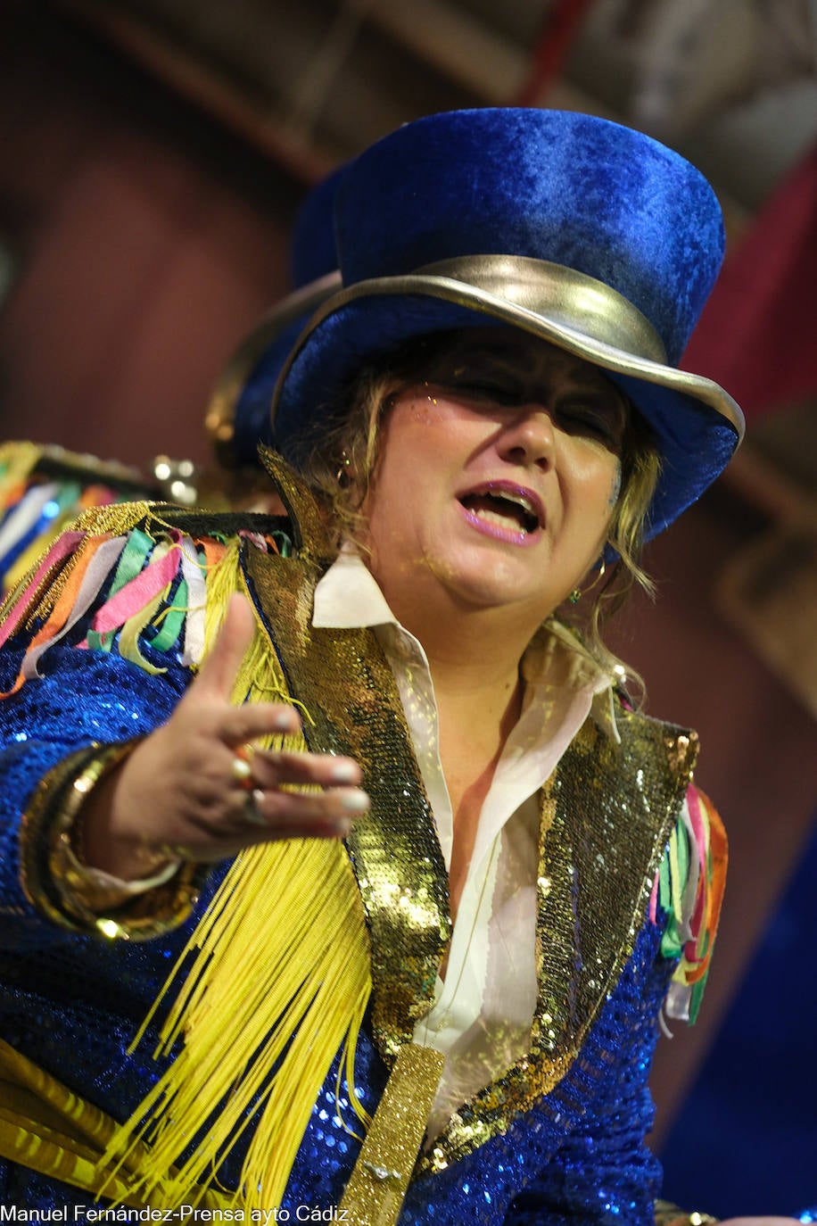 FOTOS: Comparsa &#039;La fiesta&#039;en el COAC 2024, Carnaval de Cádiz