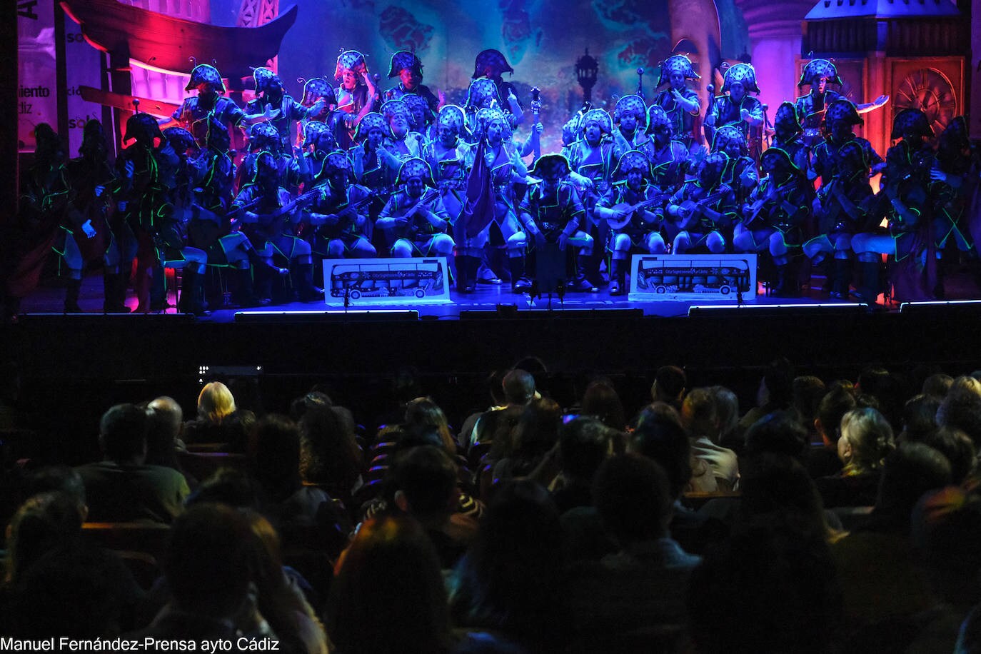 FOTOS: Coro &#039;Los luciérnagas&#039; en el COAC 2024, Carnaval de Cádiz