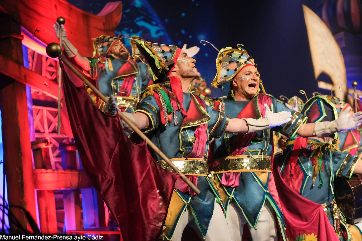 FOTOS: Coro &#039;Los luciérnagas&#039; en el COAC 2024, Carnaval de Cádiz