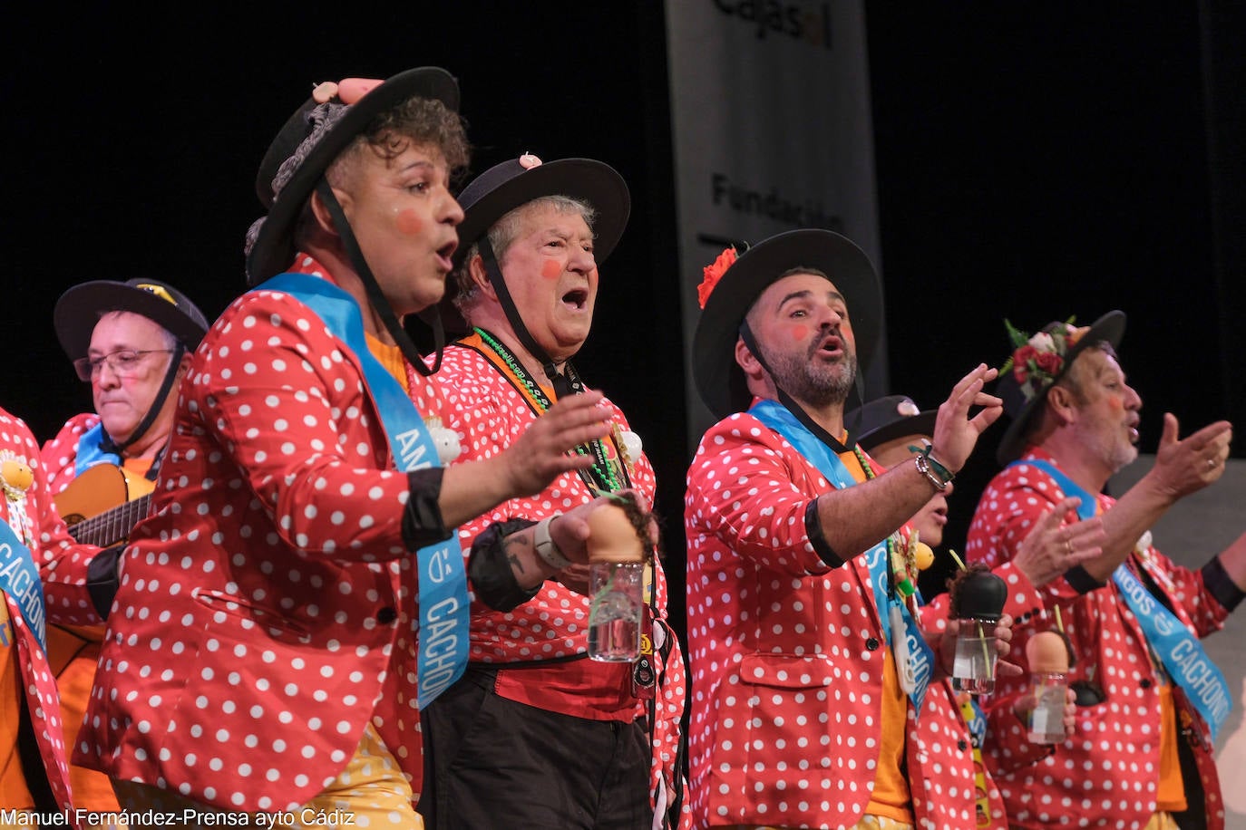 FOTOS: Chirigota &#039;¡Por fin lo despedimos!&#039; en el COAC 2024, Carnaval de Cádiz