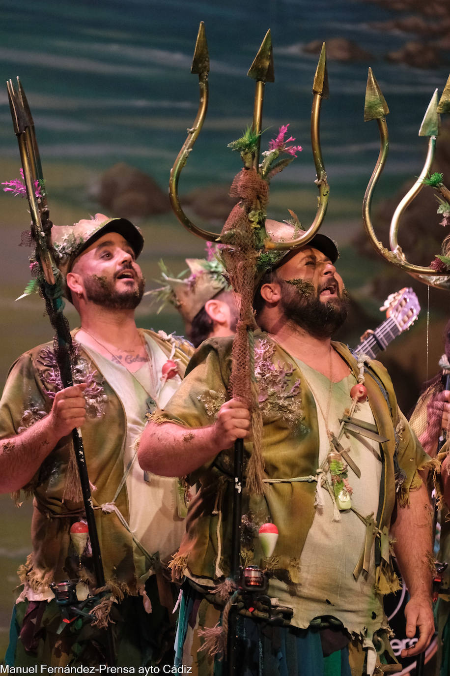 Fotos: Comparsa &#039;Agüita tapá&#039; en la séptima sesión de preliminares del COAC 2024