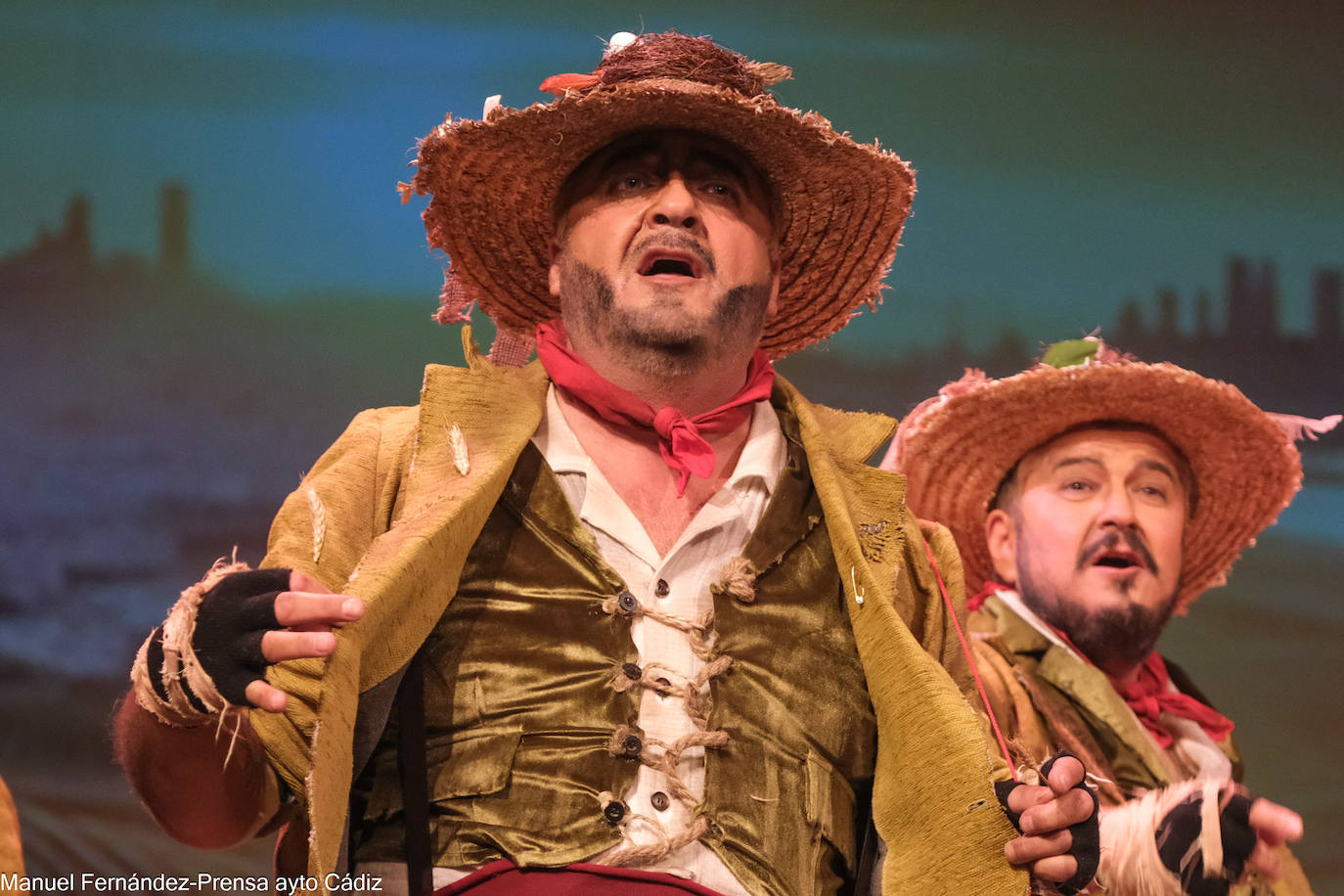 Fotos: Comparsa &#039;Pueblejito la Frontera&#039; en la sétima sesión de preliminares del COAC 2024