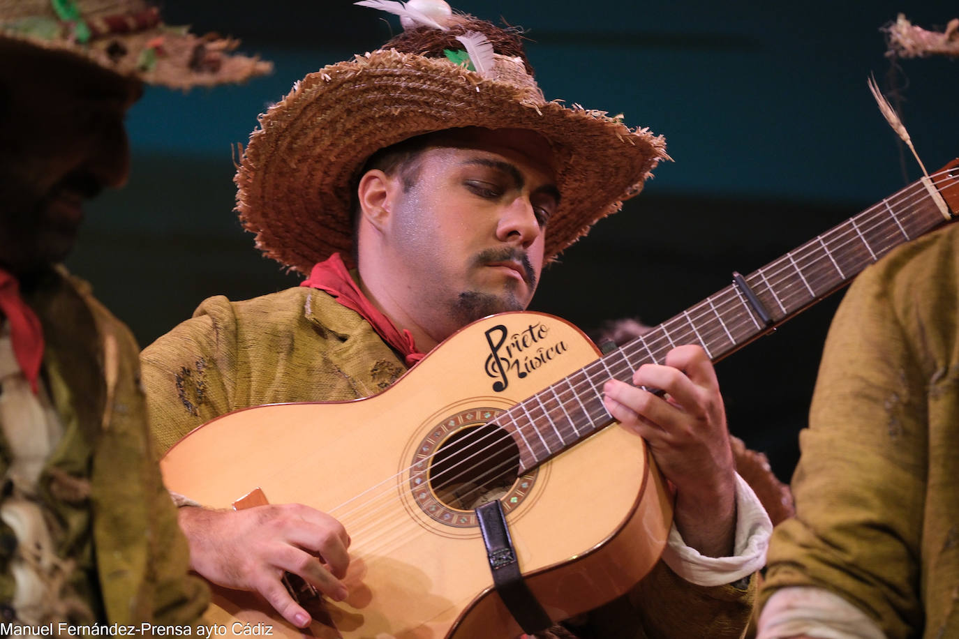 Fotos: Comparsa &#039;Pueblejito la Frontera&#039; en la sétima sesión de preliminares del COAC 2024