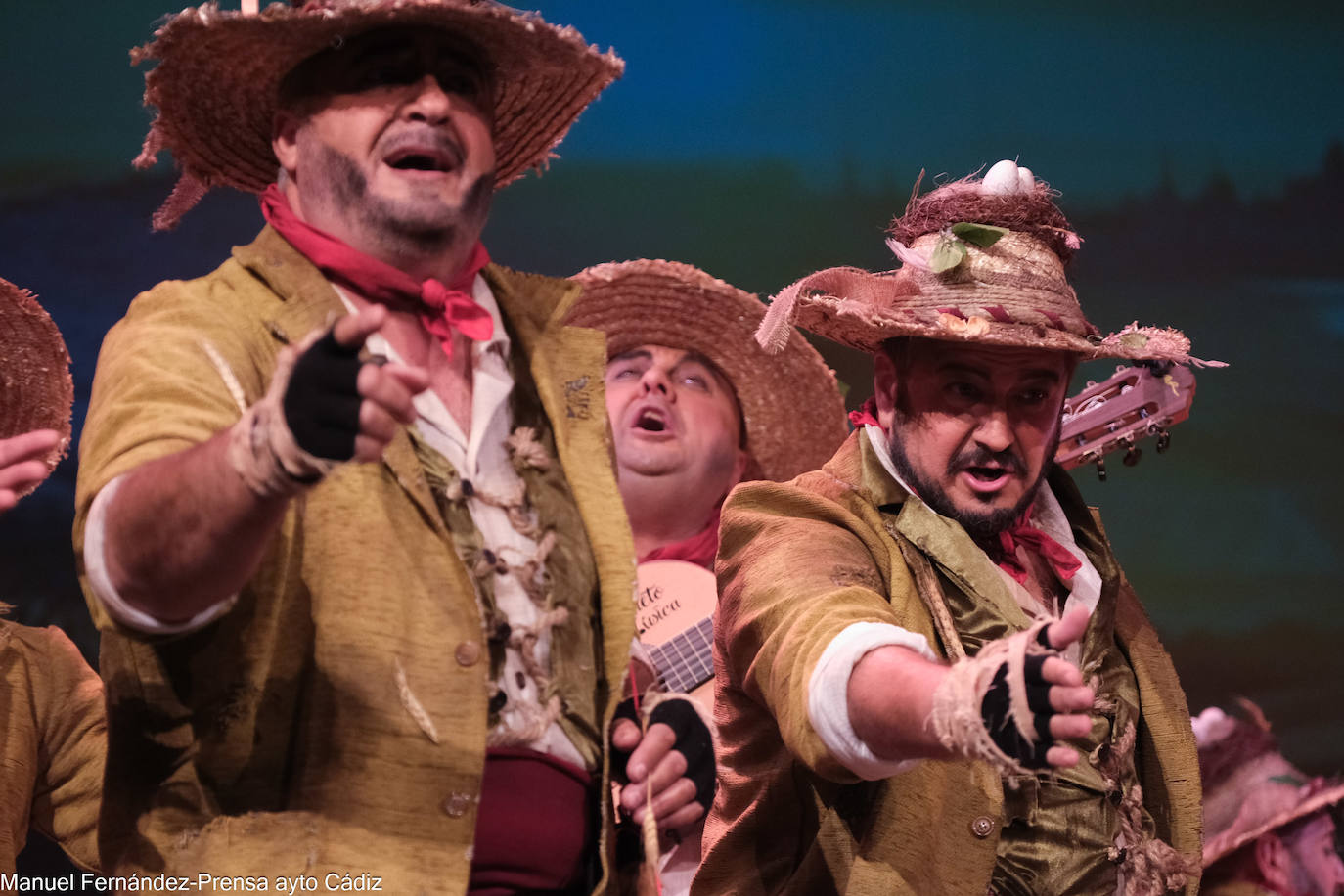 Fotos: Comparsa &#039;Pueblejito la Frontera&#039; en la sétima sesión de preliminares del COAC 2024