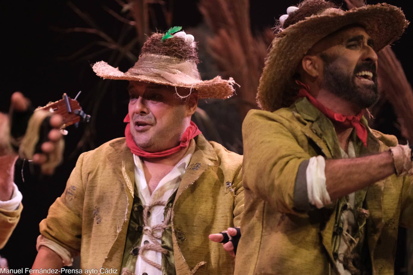 Fotos: Comparsa &#039;Pueblejito la Frontera&#039; en la sétima sesión de preliminares del COAC 2024