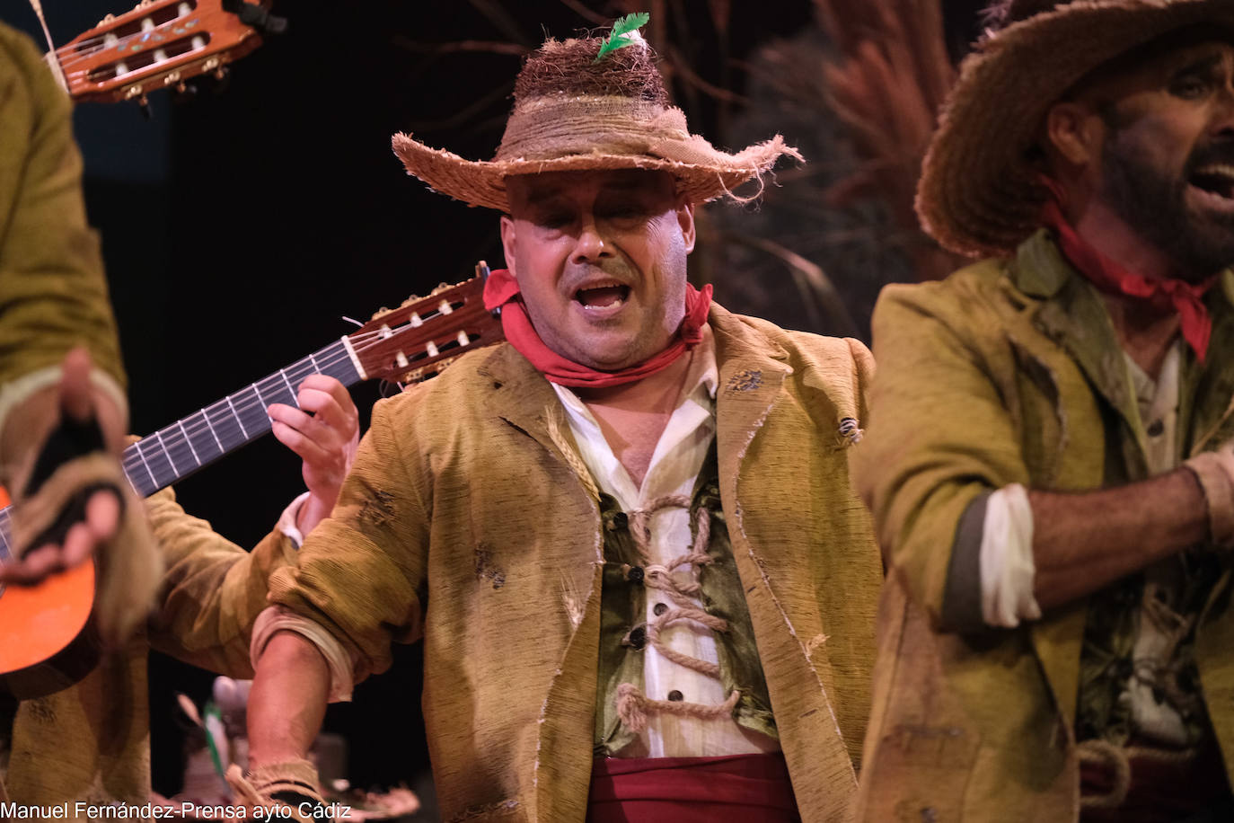 Fotos: Comparsa &#039;Pueblejito la Frontera&#039; en la sétima sesión de preliminares del COAC 2024