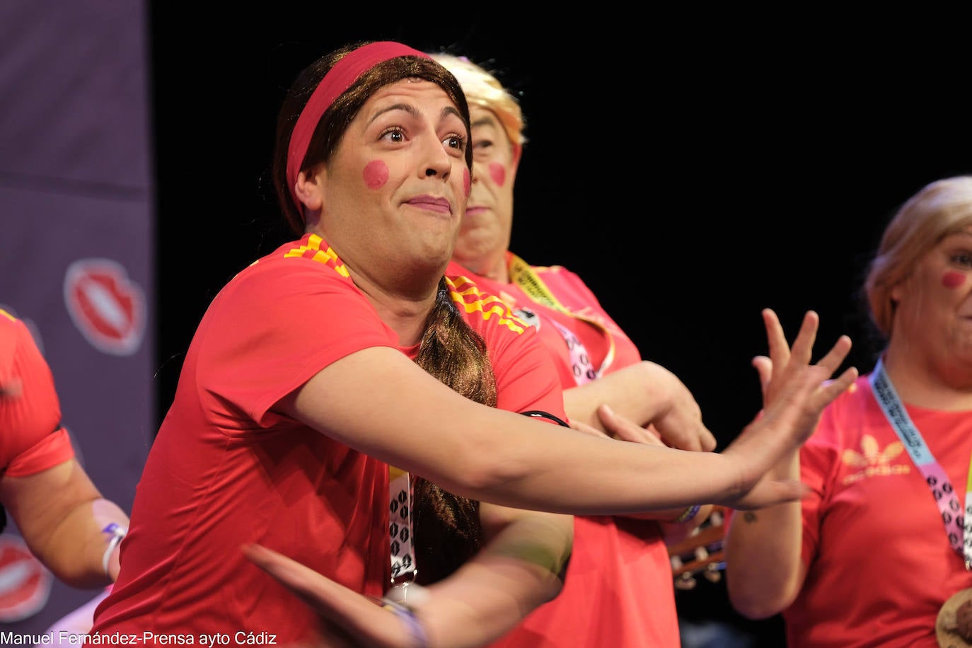 Fotos: Chirigota &#039;No hay verano sin besos&#039; en la séptima sesión de preliminares del COAC 2024