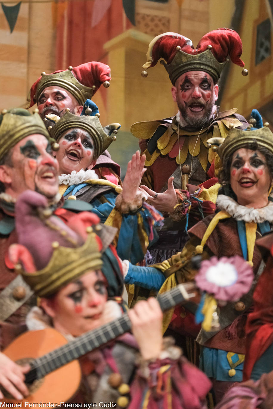 Fotos: Coro &#039;La fiesta de los locos&#039; en el COAC 2024, Carnaval de Cádiz