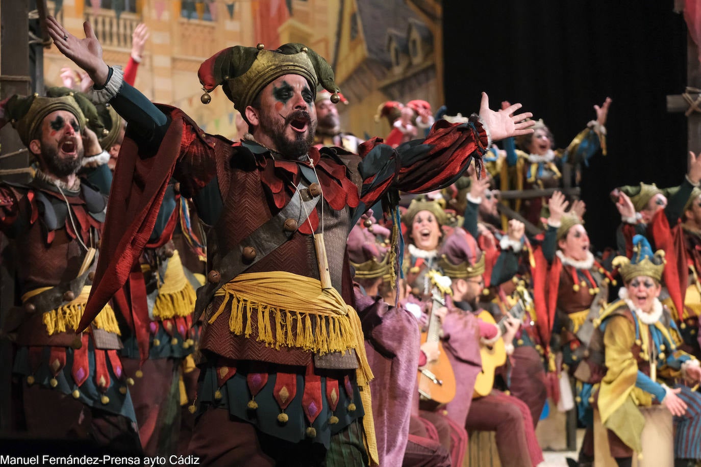 Fotos: Coro &#039;La fiesta de los locos&#039; en el COAC 2024, Carnaval de Cádiz