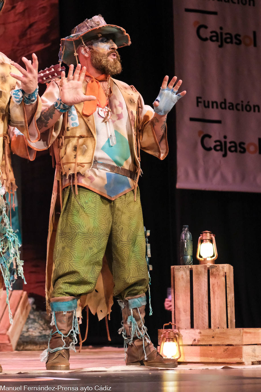 Fotos: Comparsa &#039;La huella&#039; en el COAC 2024, Carnaval de Cádiz