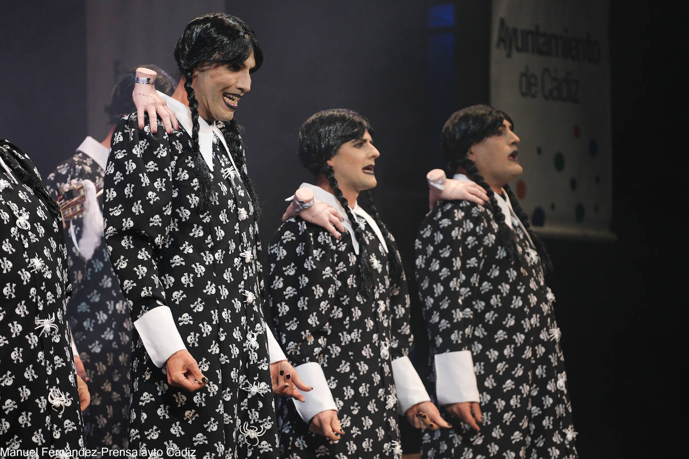 Fotos: Chirigota &#039;La alegría de mi casa&#039; en el COAC 2024, Carnaval de Cádiz