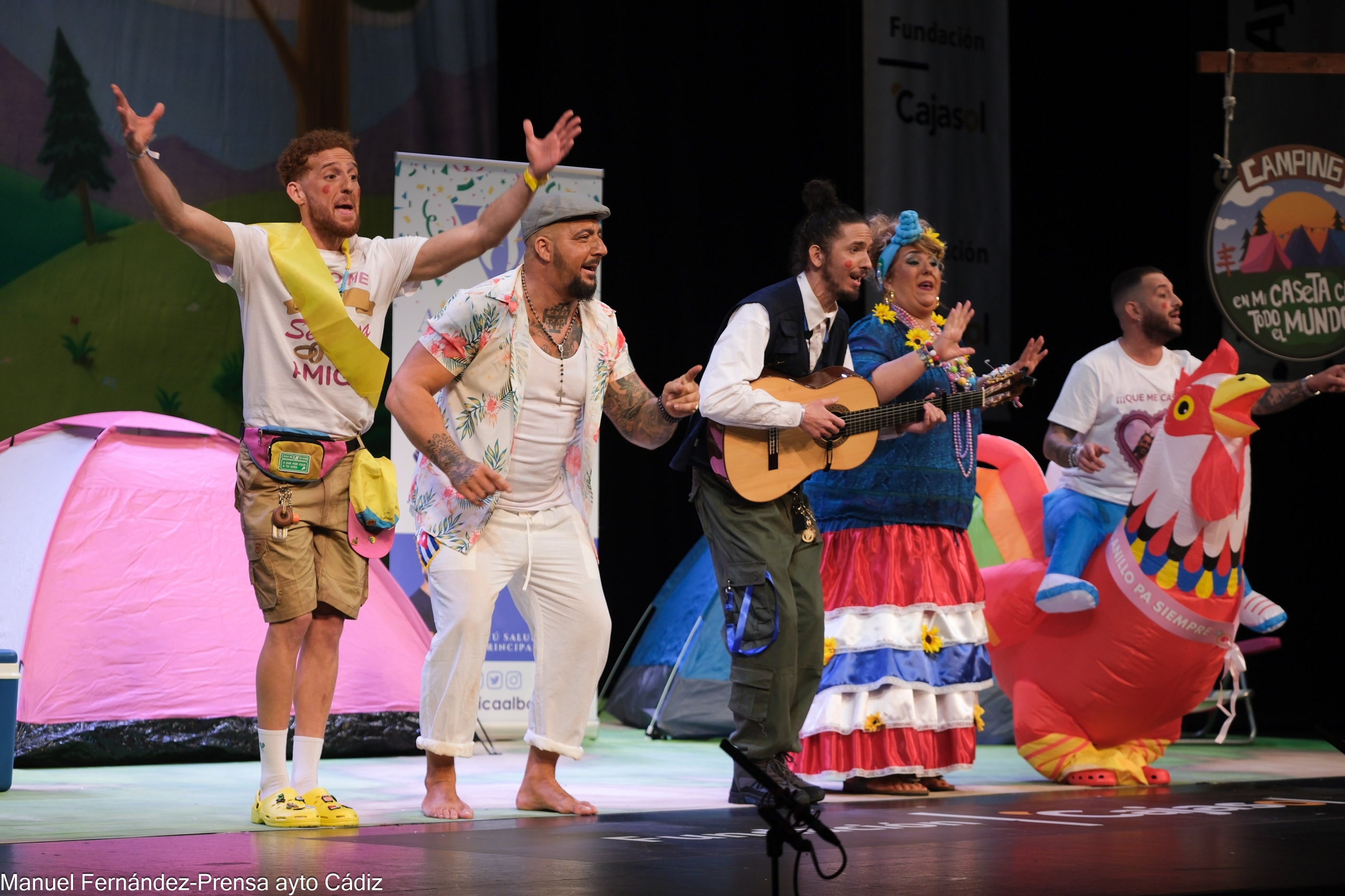 Fotos: El cuarteto &#039;En mi caseta cabe todo el mundo&#039; triunfa en preliminares